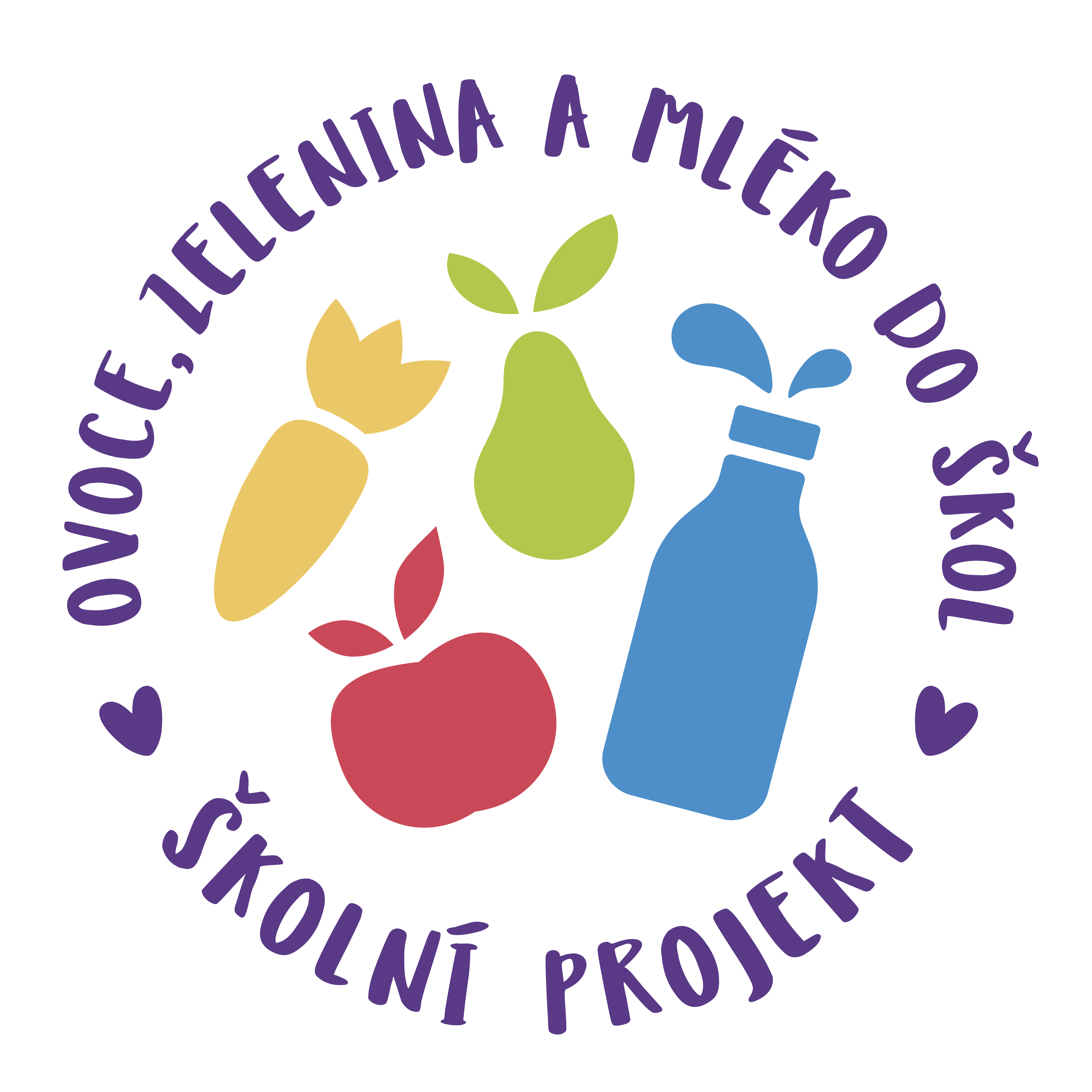 Logo Ovoce a zelenina do škol